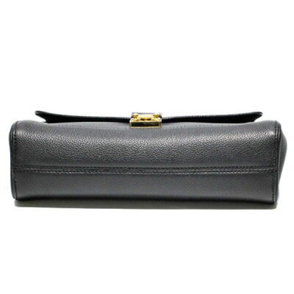 Louis Vuitton Noir Germain Chain clutch Empreinte crossbody Bag Saint Black - Picture 3 of 4